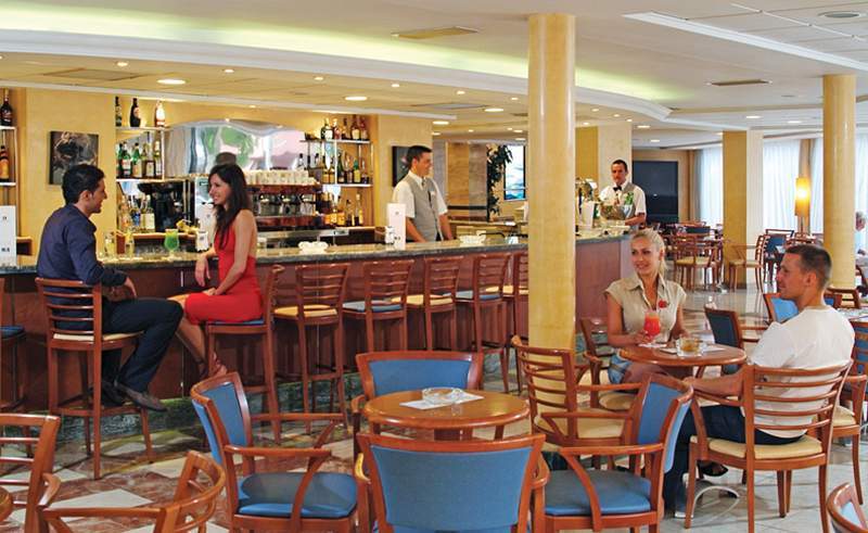 Hotel Rh Corona Del Mar 4* Sup Benidorm Restoran fotoğraf
